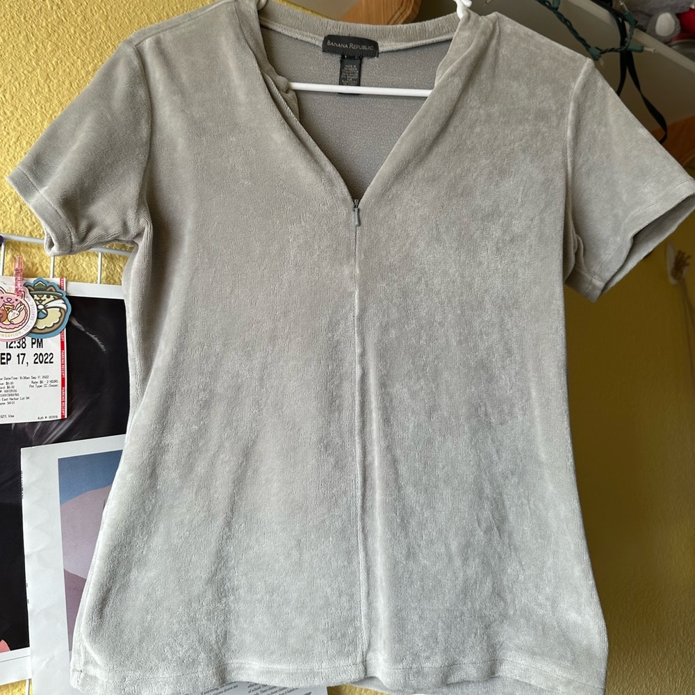 Mint Green Cloth Banana Republic Shirt